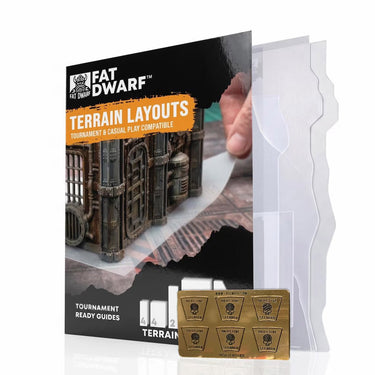 11th Edition Wargaming Terrain Footprints - Fat Dwarf