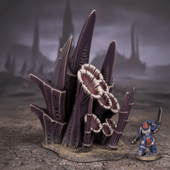 Alien Hive World Spore Vents & Tendrils - Fat Dwarf