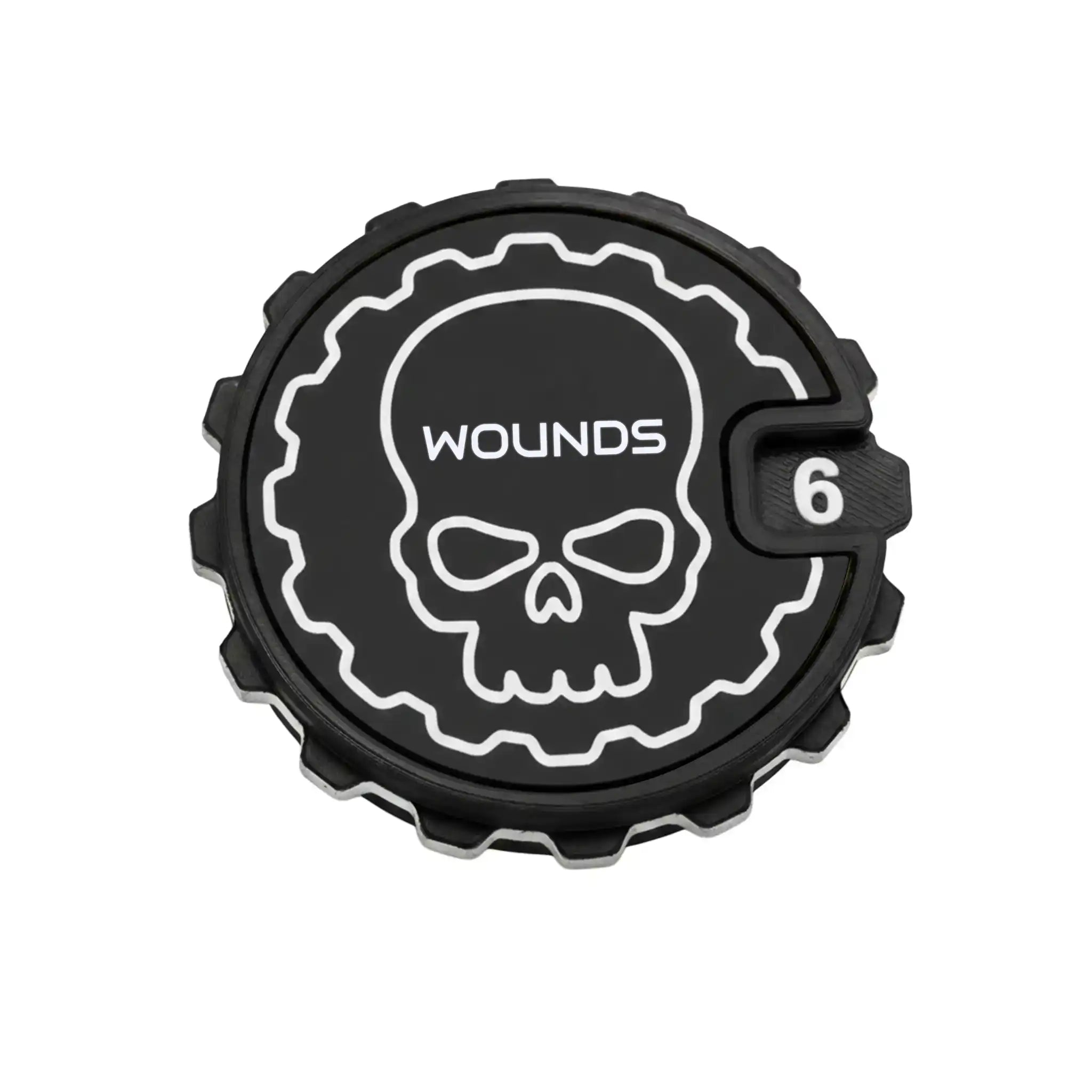 Tabletop Wound Tracker Set – x8 16 Wounds Counters
