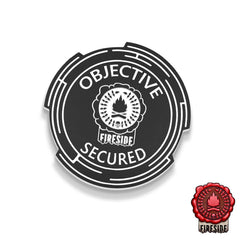 x6 Objective Secured Sci - Fi Tokens (Fireside) - Fat Dwarf