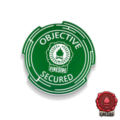 x6 Objective Secured Sci - Fi Tokens (Fireside) - Fat Dwarf
