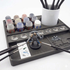 Hobby Forge: Modular Paint and Tool Station