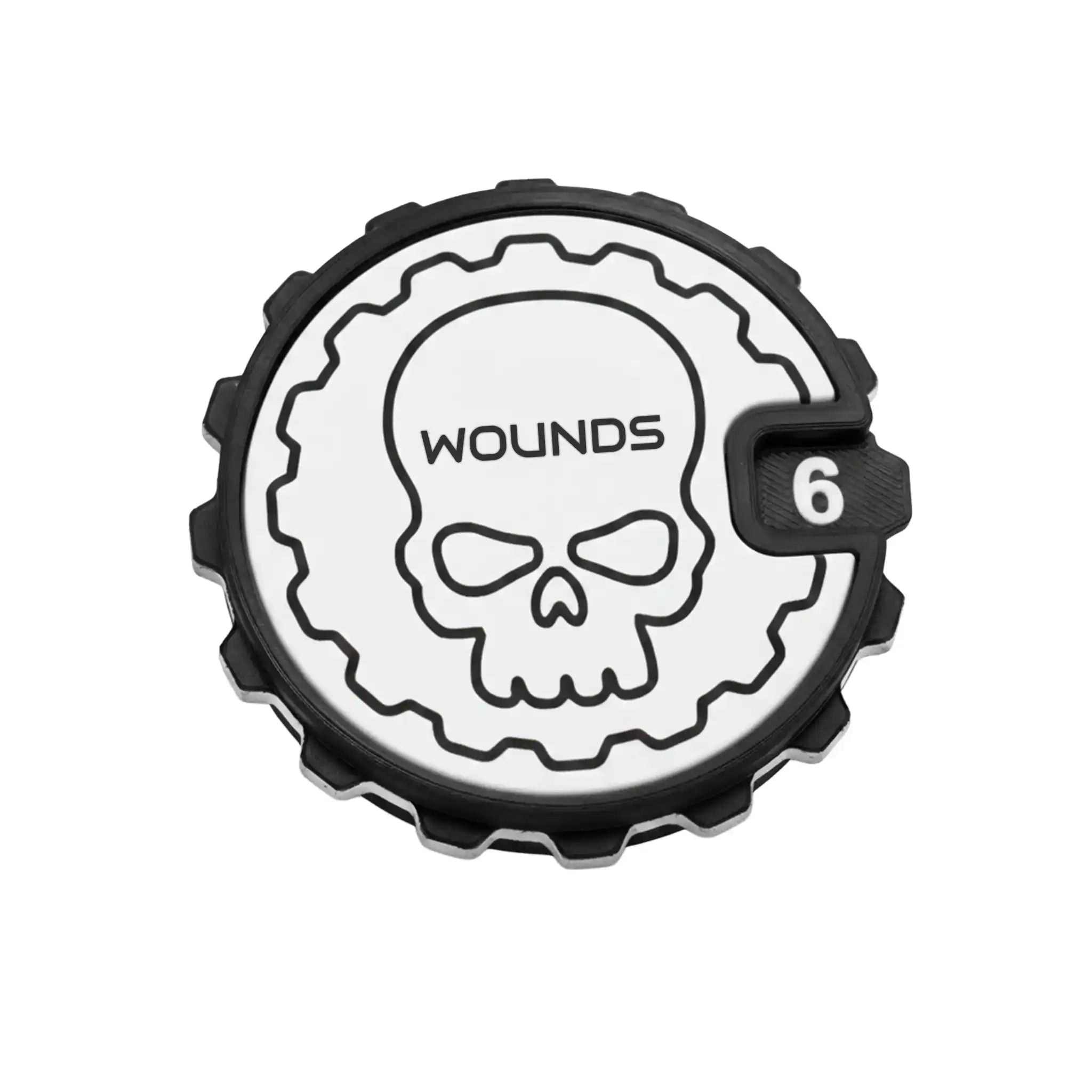 Winter's Breath 1 - 16 Tabletop Wound Tracker - Fat Dwarf